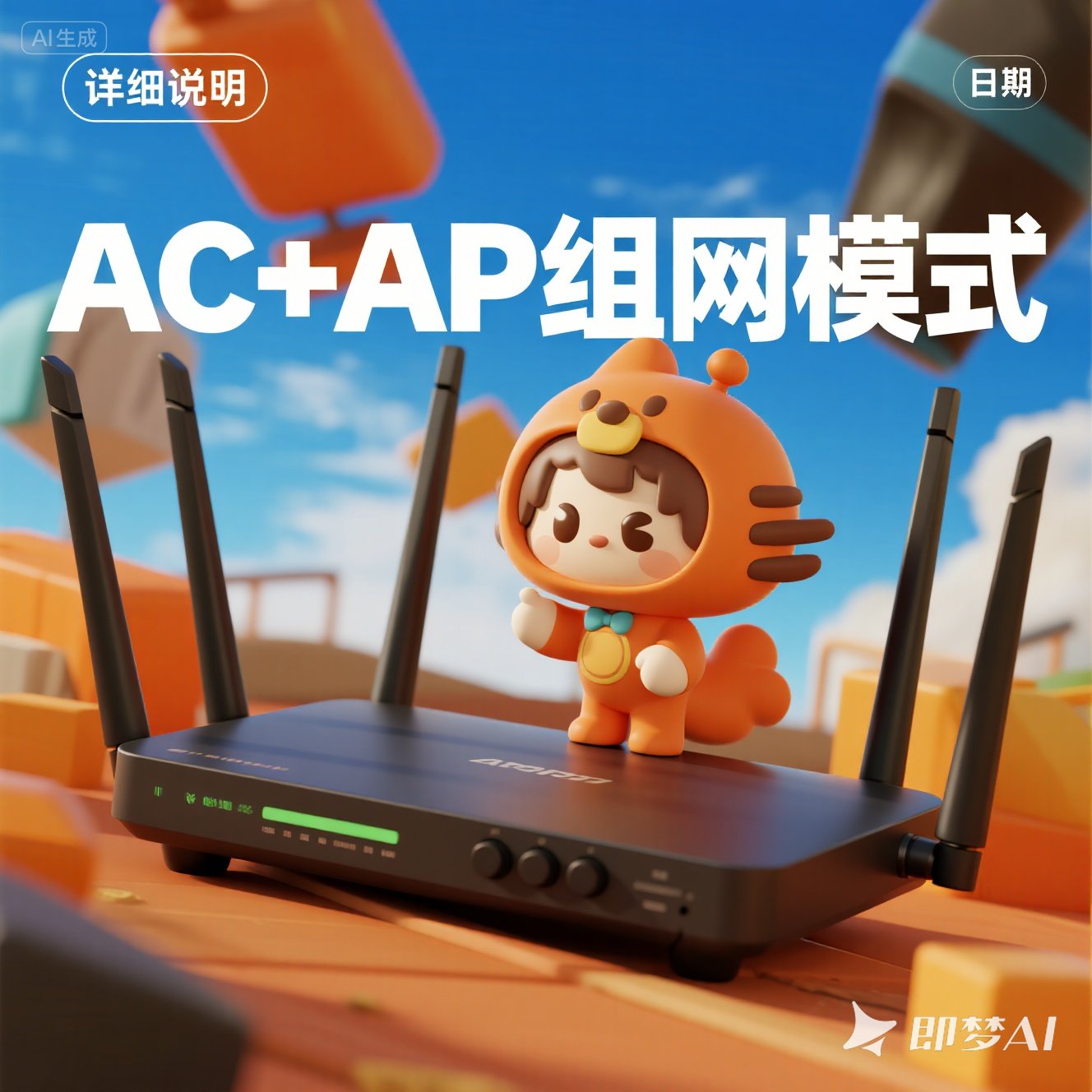 郑州一口气说完AC+AP组网模式的具体应用场景
