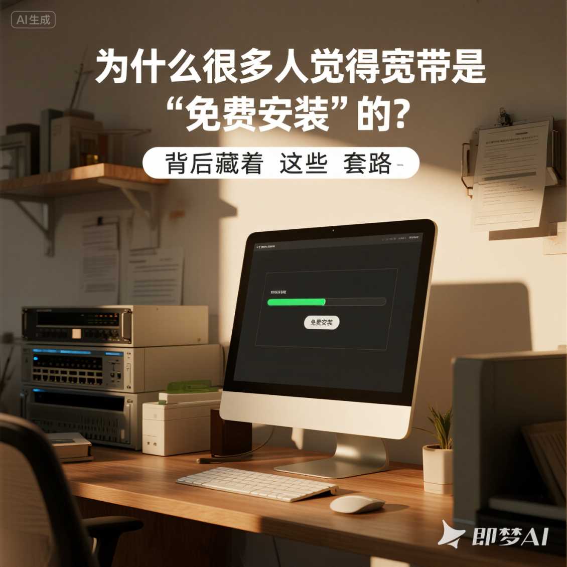 郑州为什么很多人觉得宽带是 “免费安装” 的？背后藏着这些套路