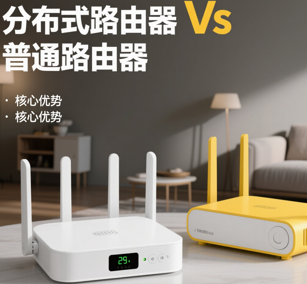 郑州分布式路由器 vs 普通路由器：3 大核心优势，在郑州解决普通路由 “覆盖差、卡顿多” 痛点